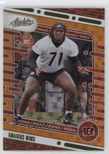 2024 Panini Absolute Rookies Orange Mosaic 42/299 Amarius Mims #118 1io1