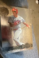 1996 Fleer Metal Universe - Barry Larkin #149 Platinum Edition - UNGRADED GEMS