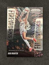 KIKI IRIAFEN 2025 Panini Prizm WNBA FIREWORKS RC Washington Mystics Rookie 🔥🏀