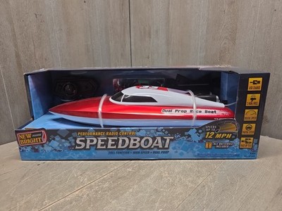 New Bright Marine Performance Radio Control Speedboat 12MPH - New in Box!!