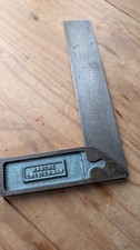 Rabone Chesterman 8" Try Square Steel Engineers / Carpenter Square Made England