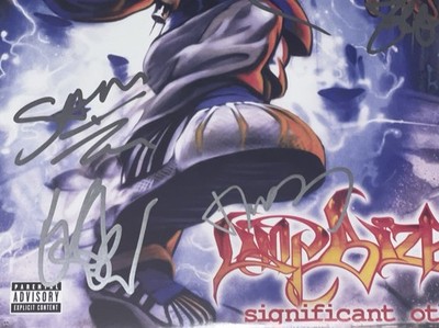 LIMP BIZKIT FRED DURST SIGNED SIGNIFICANT OTHER VINYL LP