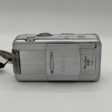 Canon PowerShot S30 3.2MP Digital Camera Silver PC1018 AS-IS For Parts Repair