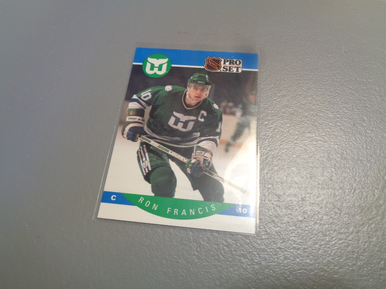 1990-91 Pro Set Hockey #105 Ron Francis - Hartford Whalers