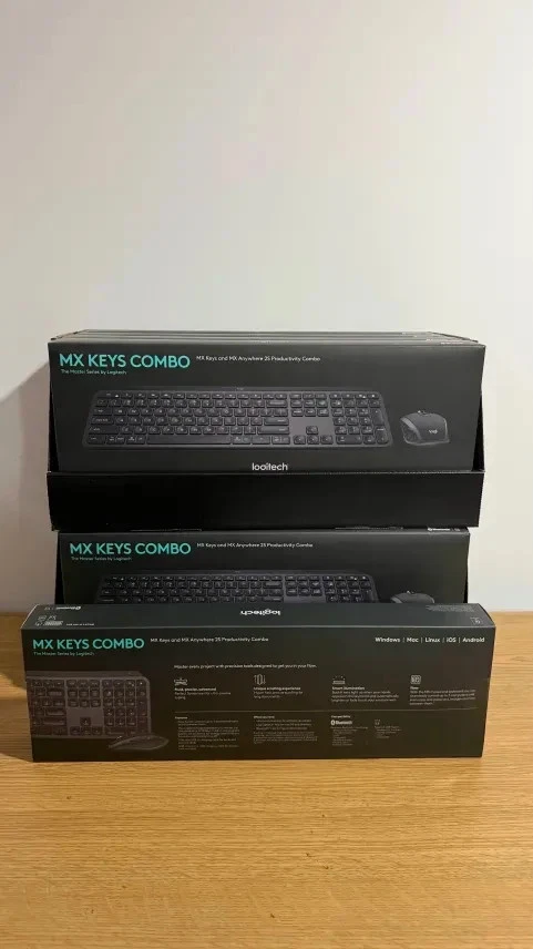 Logitech MX Keys 2S Combo Wireless Bluetooth Keyboard -FAST SHIPPING - Image 2 of 2