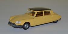POLITOYS EXPORT 545 CITROEN DS 21 Yellow & Black Model Made In Italy 1/43 Scale