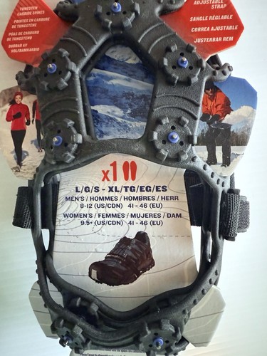 Yaktrax SnowTrax Ice Cleats L/XL Winter Traction Device Spikes Grip Snow New - Picture 9 of 9