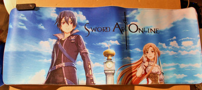 GMS ''Sword Art Online'' RGB WT-5 Gaming Mouse Pad With 7-14 Lighting Modes
