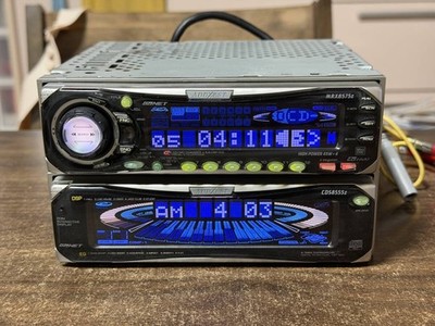 Clarion Addzest MRX8575z CDS8555z 1DIN CD MD DSP EQ Audio Head