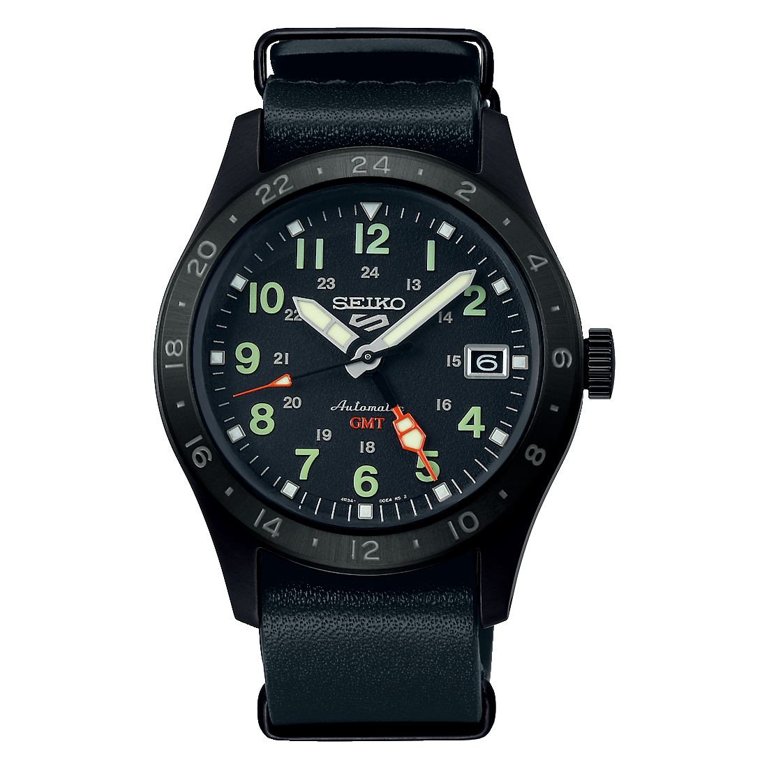 Reloj SEIKO 5 Sport Field Street Style GMT Black SSK025K1