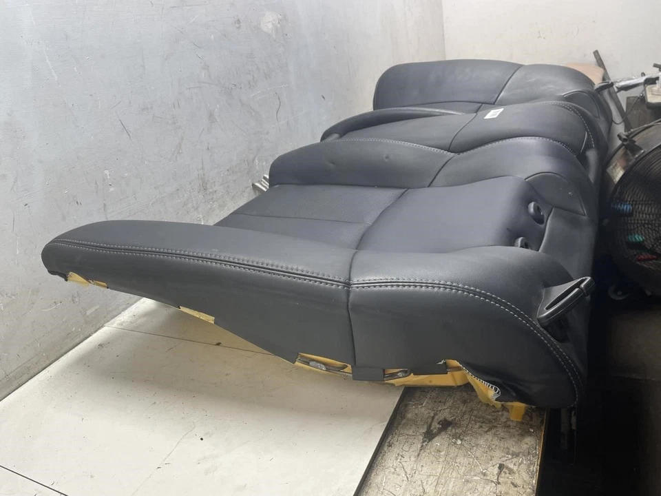 2011 NISSAN MAXIMA REAR UPPER 2ND ROW LOWER SEAT CUSHION COVER LEATHER OEM+ - Image 2 of 4