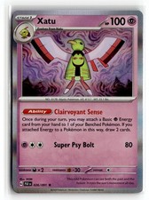 Pokemon: SV: Paldean Fates Xatu #026/091 Rare,Holo .P2N