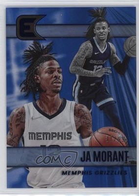 2021-22 Panini Chronicles Essentials Blue 31/99 Ja Morant #306 0u5r