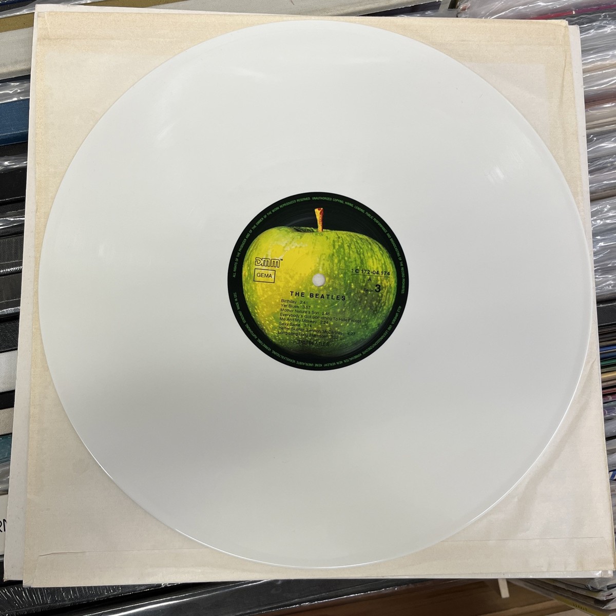 The Beatles White Album ドイツ盤 LP Stereo The Beatles WHITE