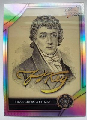 2025 PIECES OF THE PAST 1776 THE FREEDOM FIGHTER VETERANS FRANCIS SCOTT KEY BASE