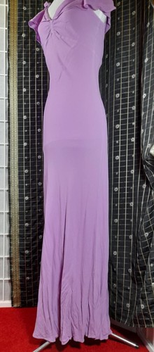 Sophisticated Vintage Ghost (Sarne) maxi Dress in violet size P New with tags - Picture 2 of 6