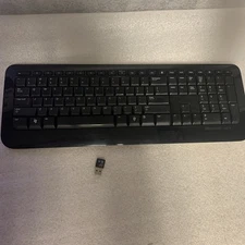 Microsoft Wireless Desktop 800 Keyboard - Black (MODEL#1455) with receiver
