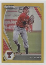 2021 Panini Prizm Draft Picks Gold Prizm 10/10 Dru Baker #PDP130 1t3