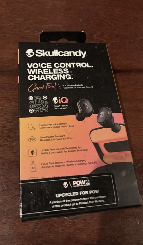 Skullcandy Grind Fuel Wireless Headphones - Black/Orange