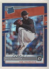 2020 Donruss Optic Rated Rookies FOTL Blue Pandora Prizm 43/99 Rico Garcia 0c6