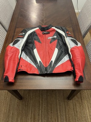 Vintage Spidi Cafe Racer Leather Moto  Jacket Men's Size L / 50