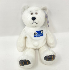Limited Treasures 1998 Barry Sanders #20 White Teddy Bear Embroidered Tags