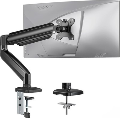 Single Monitor Arm, Adjustable Monitor Mount for 13–49 inch Screens ...
