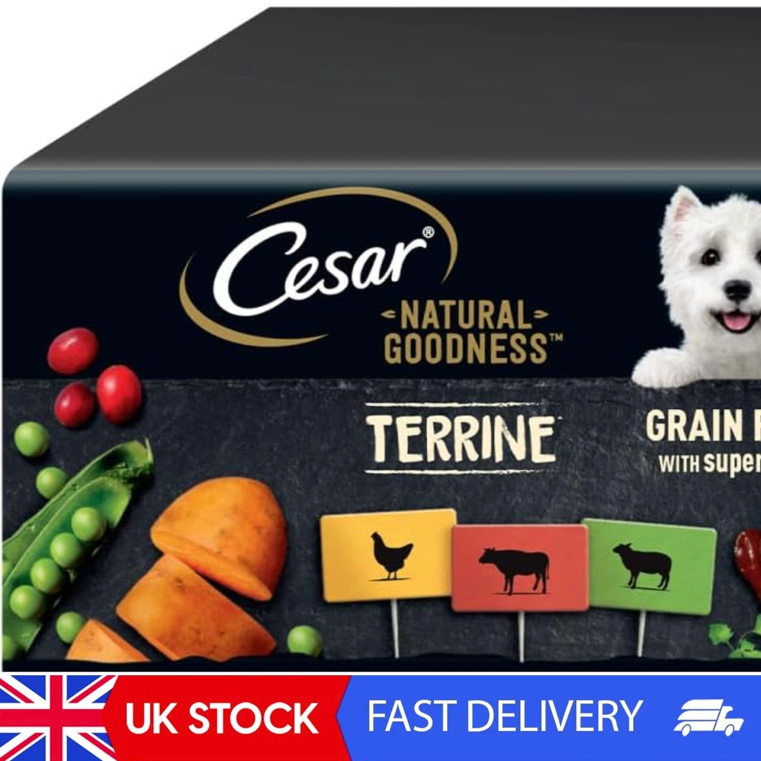 Natural Goodness In Loaf 12 X 400 G Cans, Adult Wet Dog Food, Mixed Selection