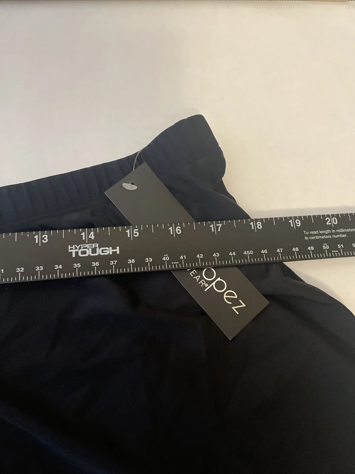 St Tropez Traje de Baño Pantalones Cortos Mujer 18W Negro Ligero Nylon Elastizado Playa Verano Foto 3 de 4