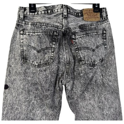 501XXLevi’s Vintage Clothing W30 L34 Vintage 80s Levi's 501 XX Acid Wash Jeans Made in USA W34 L30 Red