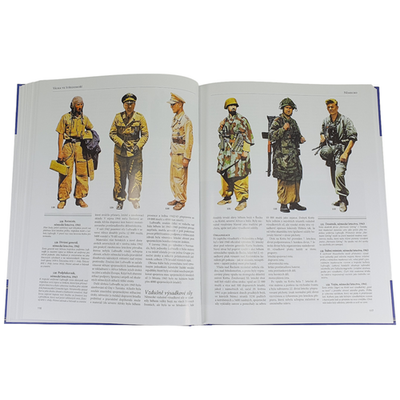 World War II Uniforms Book 24 Countries 320p Illustrated Czech