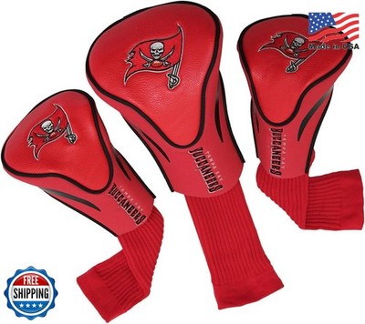 Team Golf NFL Miami Dolphins Contour Golf Club Headcovers 3 Pack Numbered