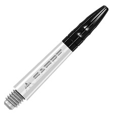 Mission Sabre Shafts - Polycarbonate - White - Black Top - Short