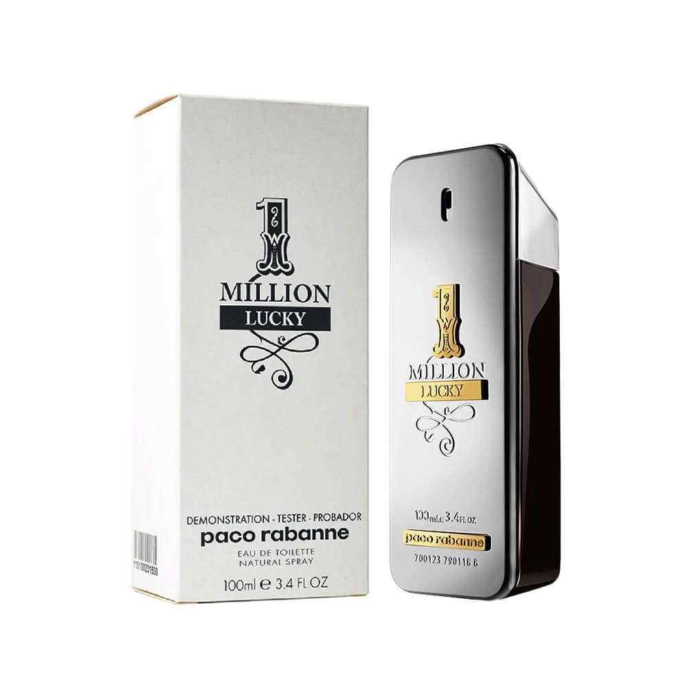 Paco Rabanne Million Lucky (Tester) 100ml oz EDT Spray Men - Main Image