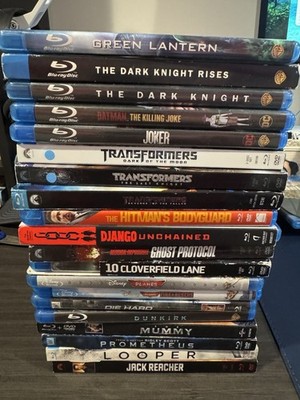 Lot of 20 Blu-ray Movies   Action, Sci-Fi & Superhero Bundle (Used/Pre-Owned)