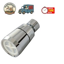 Versatile Wall-Mounted Shower Head 1/2" FIP - Adjustable Direction - Chrome