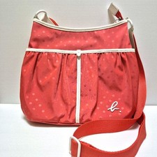 agnes b. Red Dot Pattern Shoulder Bag - Lightweight  Stylish