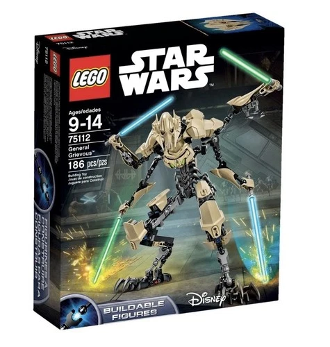 LEGO Star Wars General Grievous 75112 Buildable Figures Set 186 pcs