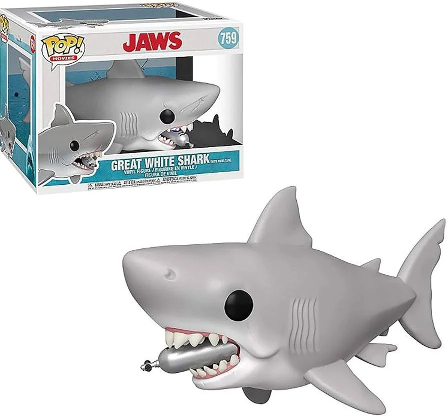 Pop! Jaws Bruce n°759 Figurine Souvenir du Film Culte de Steven Spielberg