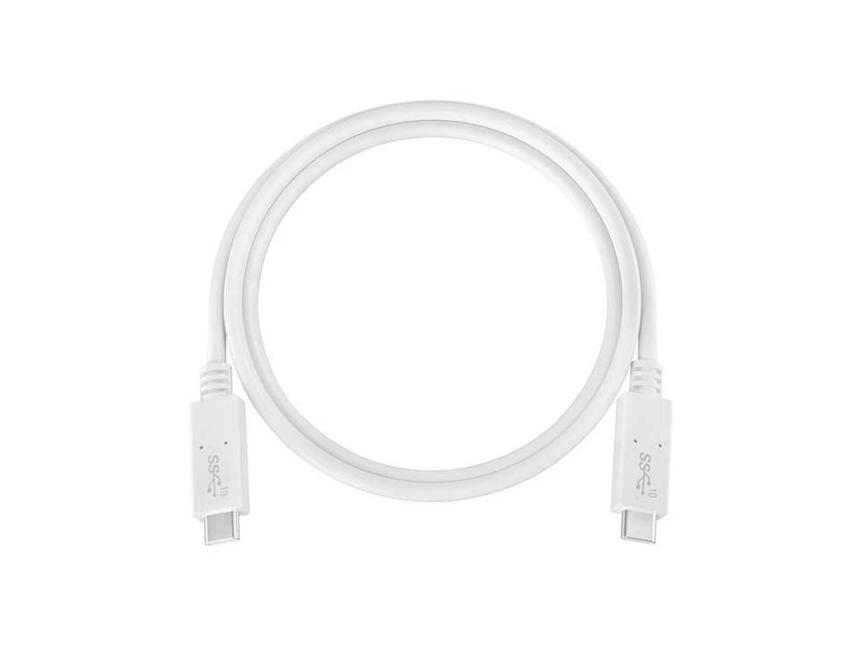 Monoprice Essentials 3.1 USB-C to USB-C Gen 2 Cable, 5A, 10 Gbps, 1m (3.28ft) - Image 4 of 4