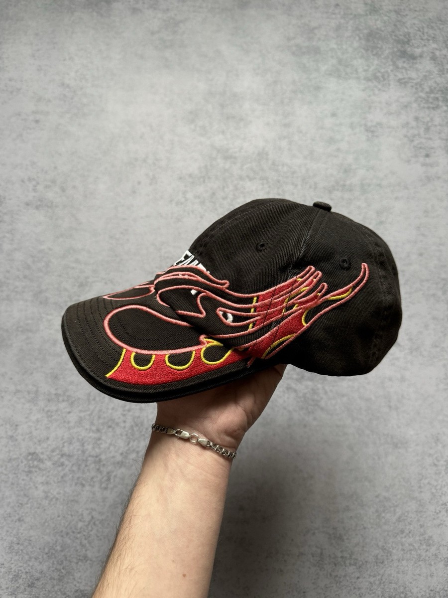 VETEMENTS REEBOK FLAME HAT CAP AW2018 DEMNA GVASALIA VERY VETEMENTS REEBOK FLAME HAT CAP AW2018 DEMNA GVASALIA VERY
