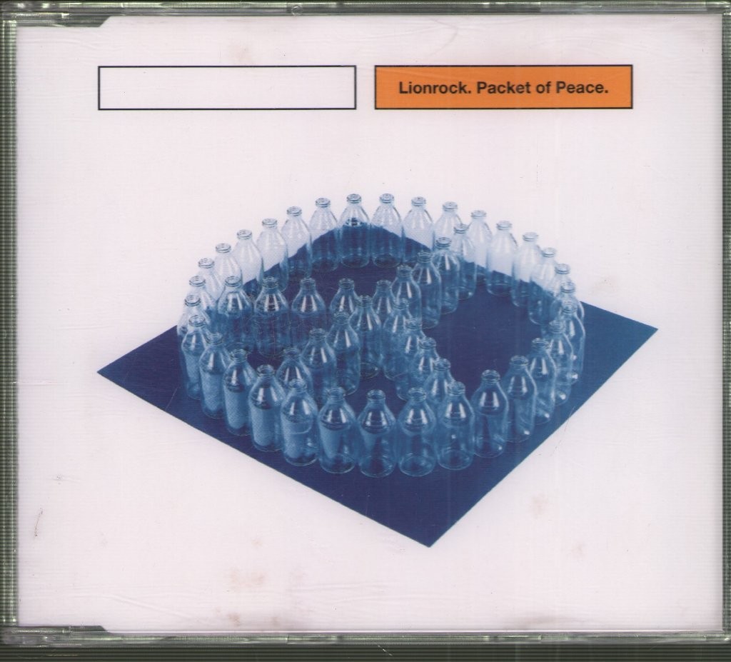 Lionrock Packet of Peace CD UK Deconstruction 1993 CD. mottling to insert