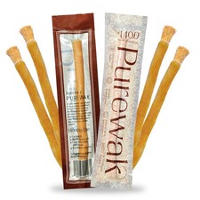 PUREWAK Natural Miswak Sticks, Organic Tooth Cleaning Sticks, Traditional Dai...