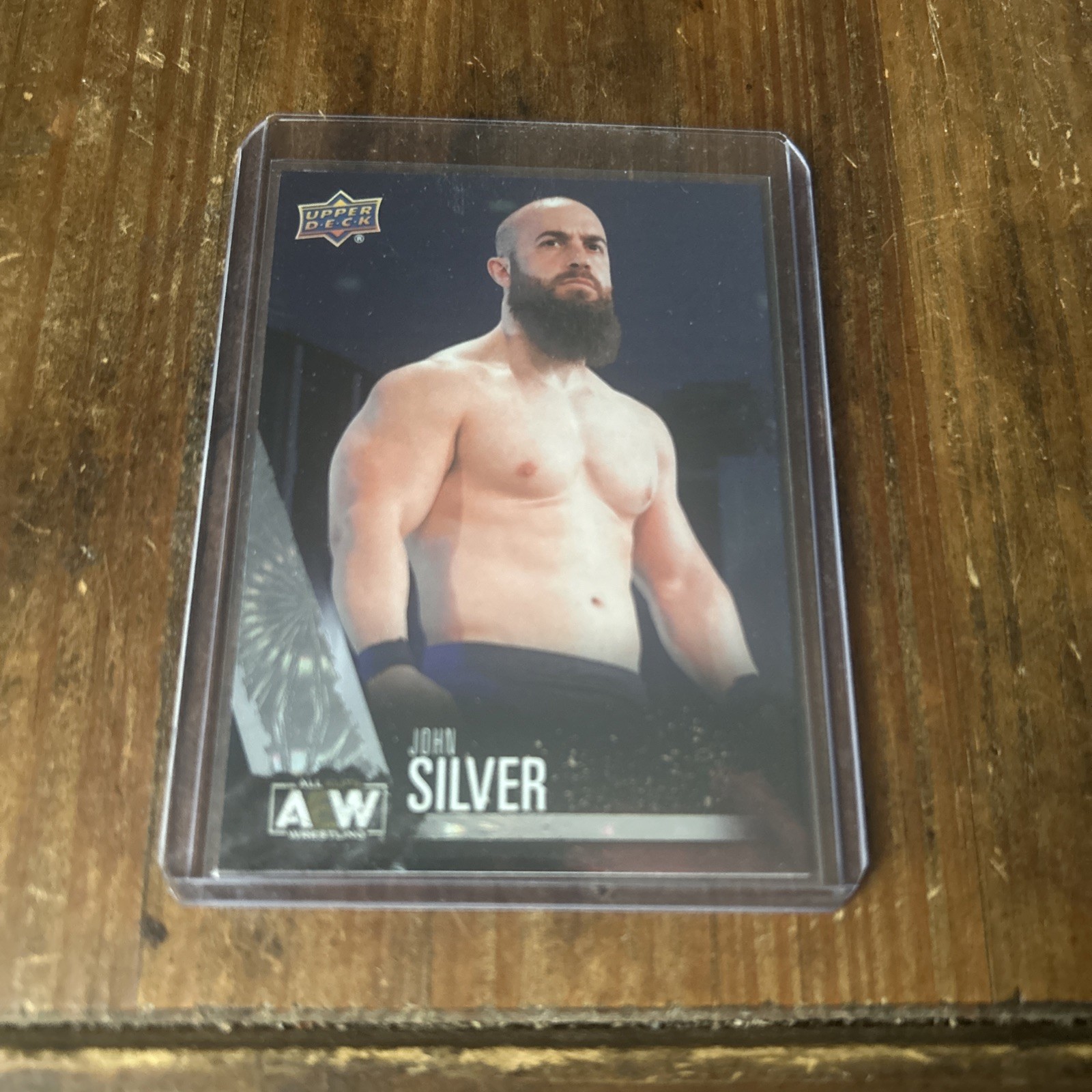 John Silver 2021 Upper Deck AEW 1st Edition Pyro RC #18 Dark Order