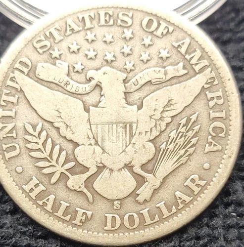 1900-S Barber Half Dollar — photo from another recent sale