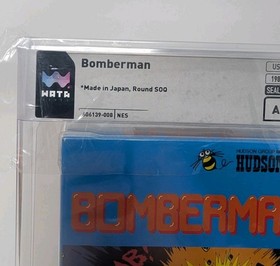 Bomberman NES Brand New Sealed WATA 9.6 A Nintendo Rare