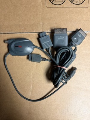 GameStop Universal RFU Adapter BB-9931 For Xbox PlayStation 1 PS2 N64 GAMECUBE