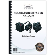 Audi A8 tipo 4D 1994-1999 instalación eléctrica sistemas eléctricos manual de taller