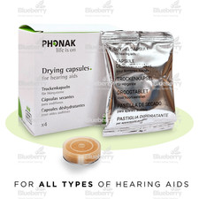 Cápsulas de secado - Para TODOS LOS TIPOS de audífonos - Phonak C&C Dry-Cap