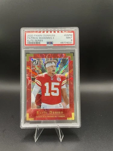 2020 Panini Donruss the Elite Series Patrick Mahomes II #ES-PM PSA 9